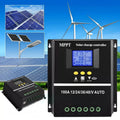 100A MPPT Solar Charge Controller | Intelligent Solar Panel Regulator with LCD Disp additional angle