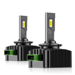 D1S D3S Canbus LED Headlight 30000LM | 300W Turbo Car Lamps for Xenon Replacement close-up view