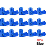 Plastic Tire Valve Caps with Built-in Valve Core Remover | Universal Stem Covers for Car detail view