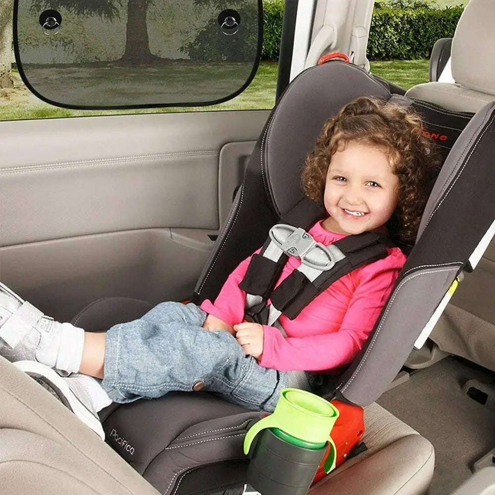 Car Sun Shade Covers 2 Pack Rear Window Folding Sunshade alternate view