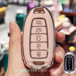 Key Fob Cover Keychain Lanyard for Hyundai Elantra GT Sport Santa Fe Palisade Kona Keyle detail view
