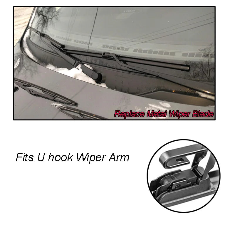 Toyota Verso Wiper Blades Set 2009-2019 | Front & Rear 26"+16"+12" Complete Kit alternate view