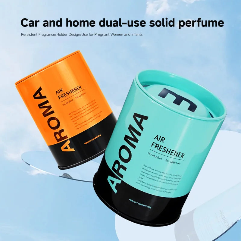 1pc Advanced Car Aromatherapy Deodorizing Solid Air Cream | Long-Lasting Fragrance for Car and Home