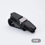80-degree Rotating Multi-functional Car Eyeglass Storage Clip Bidirectional Automobile E detail view