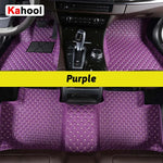 KAHOOL Custom Car Floor Mats For Infiniti EX EX25 EX30 EX35 EX37 Auto Carpets Foot Coche Accessorie