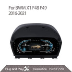 Digital Cluster LCD Dashboard for BMW 1/2 Series X1/X2 2014-2021 | 1920x720 Virtual I alternate view