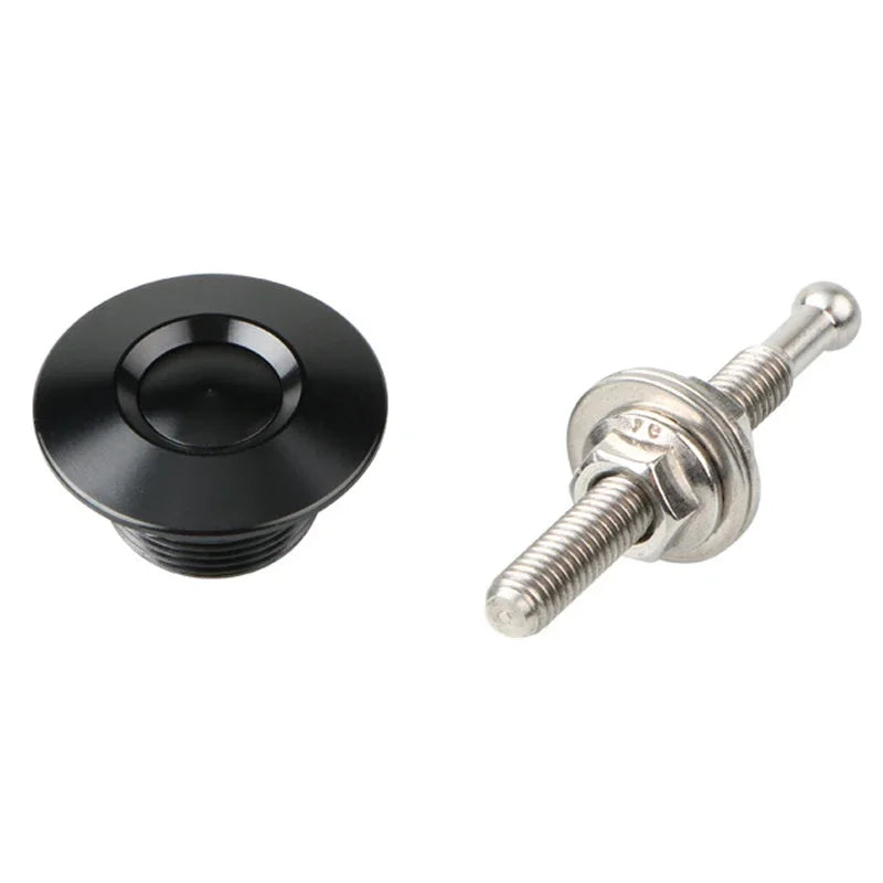 4Pcs Universal 22mm Car Push Button Bonnet Hood Pin Lock Clip Kit Quick Release Latch Engine Bonnets Auto Accessories HL-1001