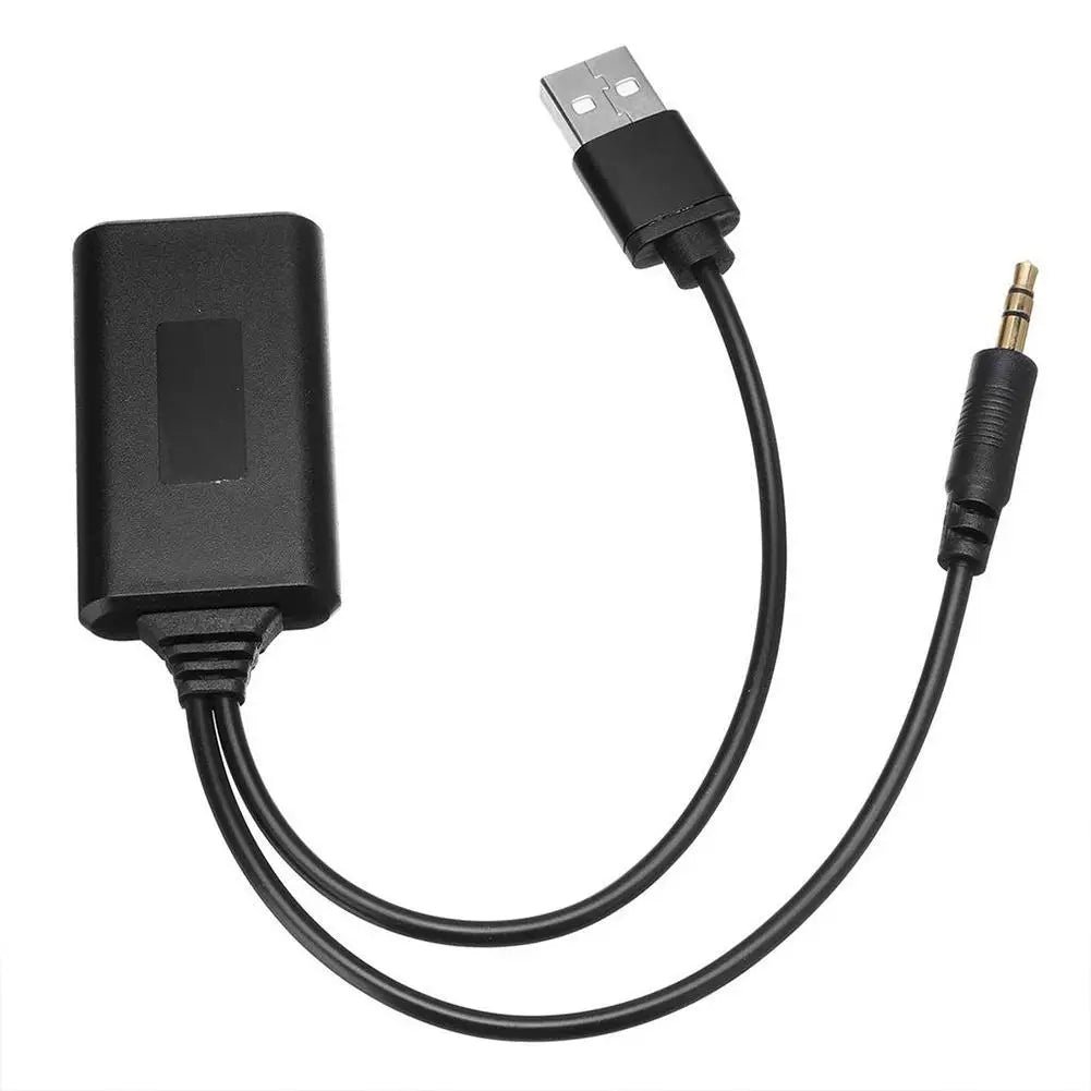 High Quality Universal Car 5V bluetooth Module Adapter Stereo Cable AUX-IN 3.5MM Jack lifestyle view