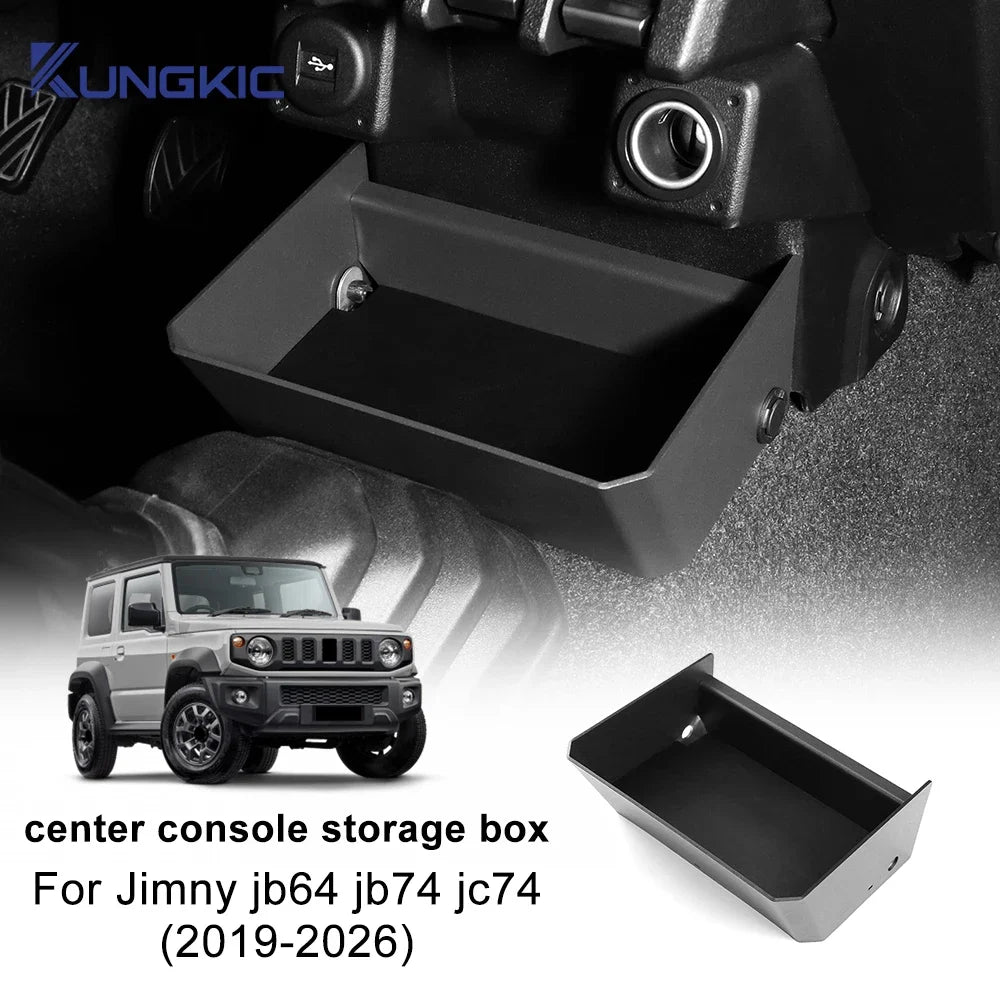 For 2019-2022 2023 2024 2025 2026 Suzuki Jimny JB64 JB74 Center Console Storage Box Orga detail view