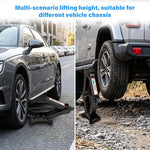 1.5T/2T Car Scissor Jack Auto Emergency Crank Lift Stand Labor-Saving Repair & Tire R lifestyle view