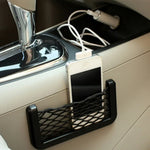 Car Net Pocket Phone Holder Storage Bag Organizer