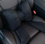Cute Pink Bowknot Car Neck Pillow additional angle