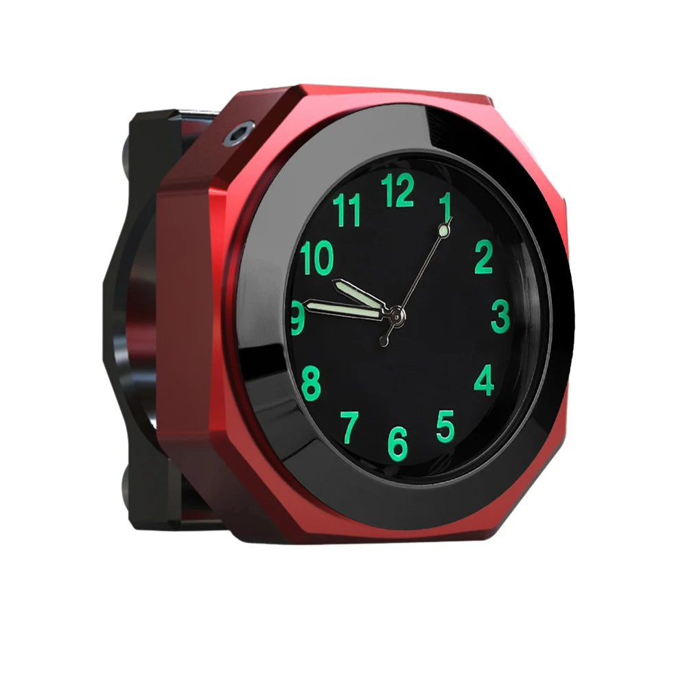Motorcycle Handlebar Watch | Aluminum Alloy Clock for Riding