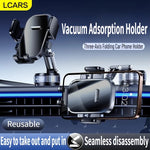 Lcars 2025 Car Dashboard Phone Holder | Strong Vacuum Suction Metal Base lifestyle view