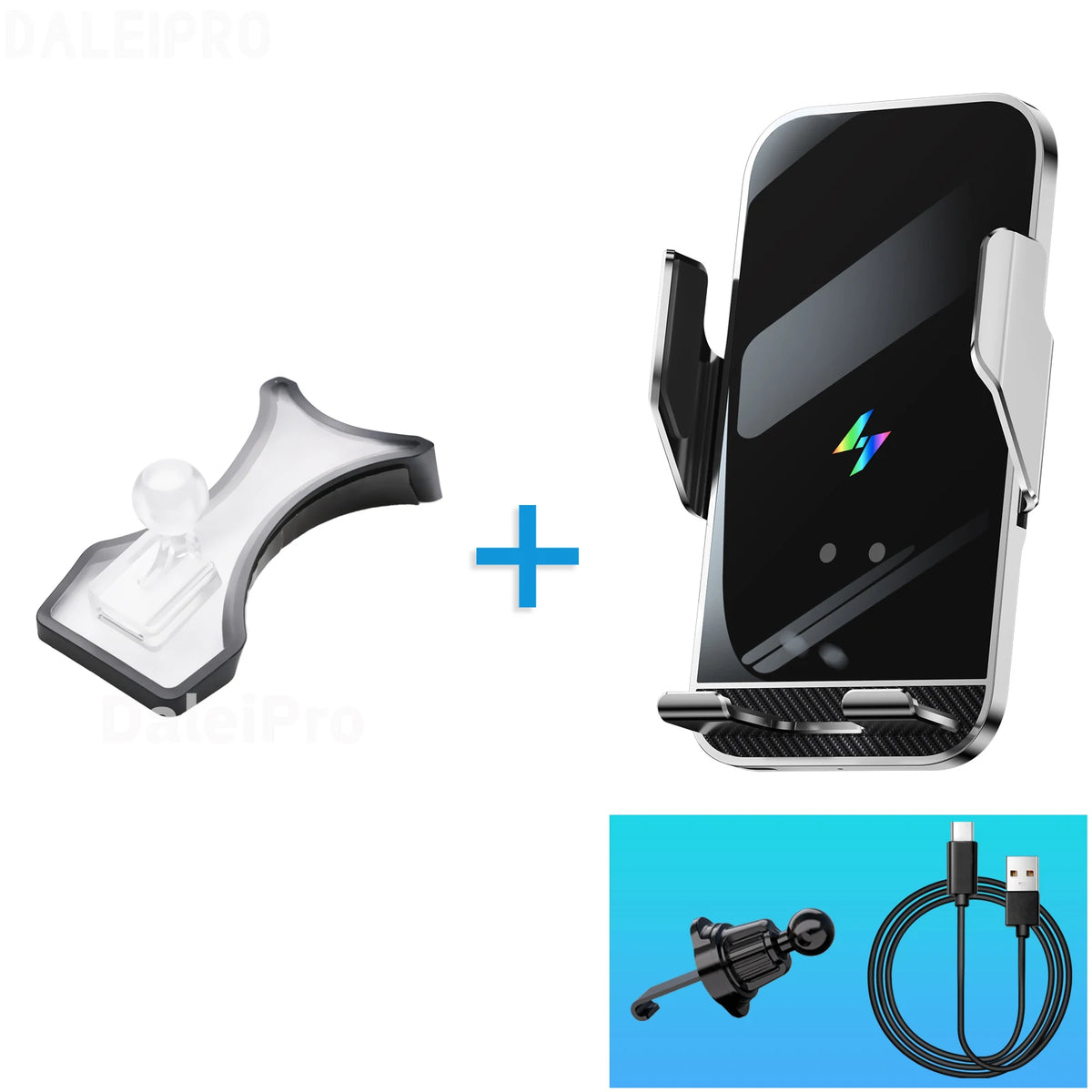 Special Phone Holder for Mercedes-Benz GLC X253 2016 2017 2018-2022 Car Wireless Char alternate view