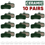 BUCKLOS Ceramic Hydraulic Disc Brake Pads | Wear-Resistant MTB Brake Pads for Shimano alternate view