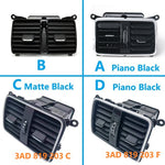 Ruili136 1Pcs for VW Passat CC B6 B7 R36 Car LHD Chrome Piano Paint Dashboard AC Air Condition Outlet Vent 3AD 819 701 3AD819702