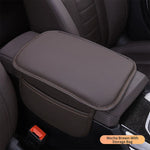 Car Arm Rest Box Expander Cushion Thicken Luxury Center Console Storage Bag Protect Cover Memory Foam Armrest Pad Accessories