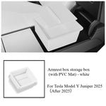 For Tesla Model Y Juniper 2025 Center Console Organizer Set | Interior Storage Access alternate view