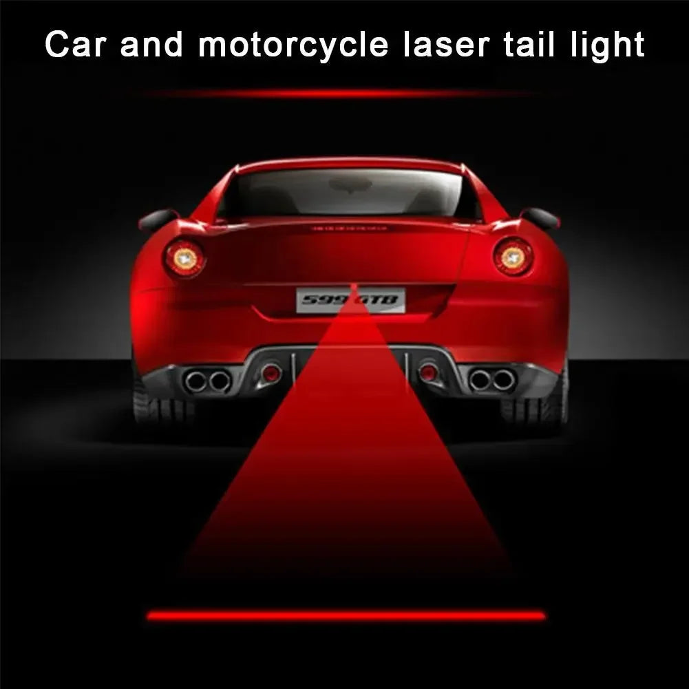 Car LED Laser Light Anti Fog Spotlights | Universal Warning Emergency Light