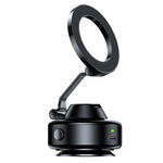 X98 Magnetic Phone Holder 360 Degree Rotating Folding Electric Vacuum Suction Phone Stand For Car Navigation Bracket