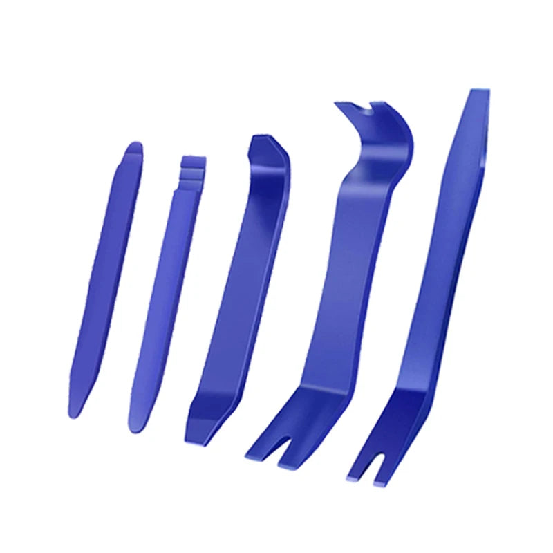 Plastic Car Trim Removal Kit with Pry Tools close-up view
