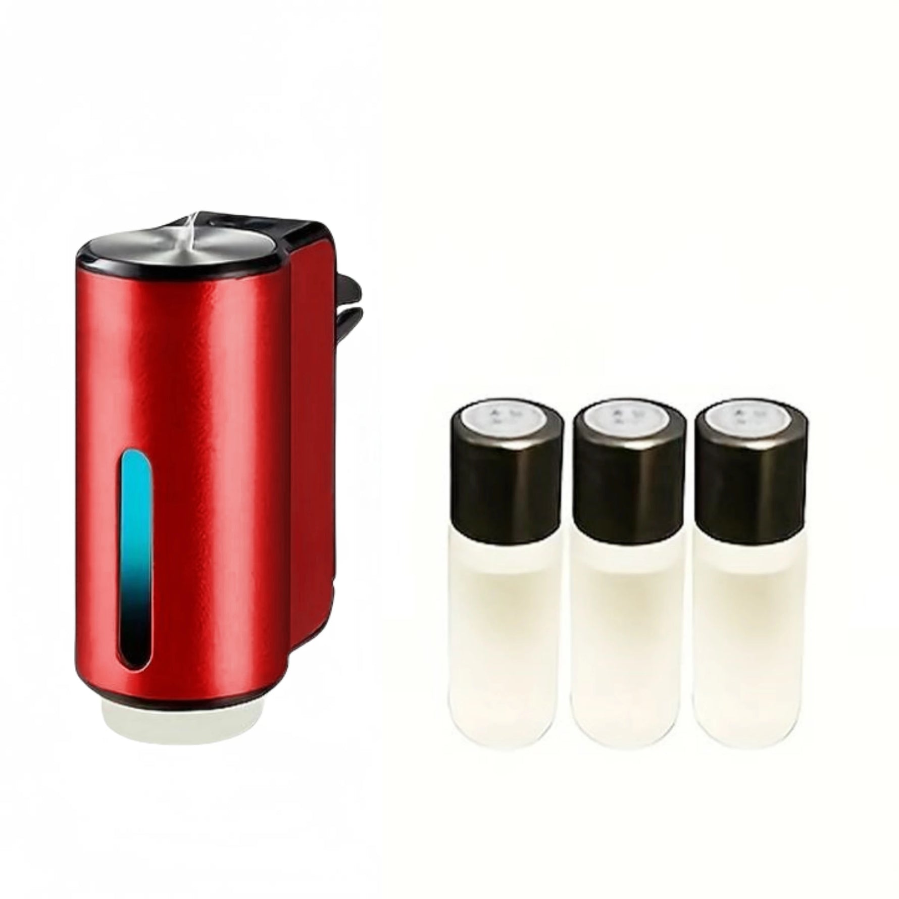 Car air freshener, three intensity adjustable, car aroma diffuser, portable freshener perfume fragrance