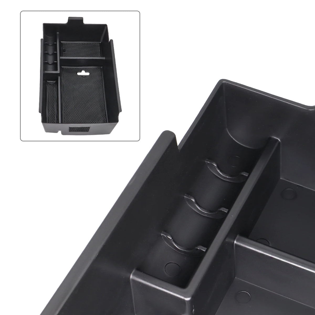Car Center Console Organizer Armrest Storage Box For Chevy Chevrolet / Holden Equinox Accessories Container 2018- 2024