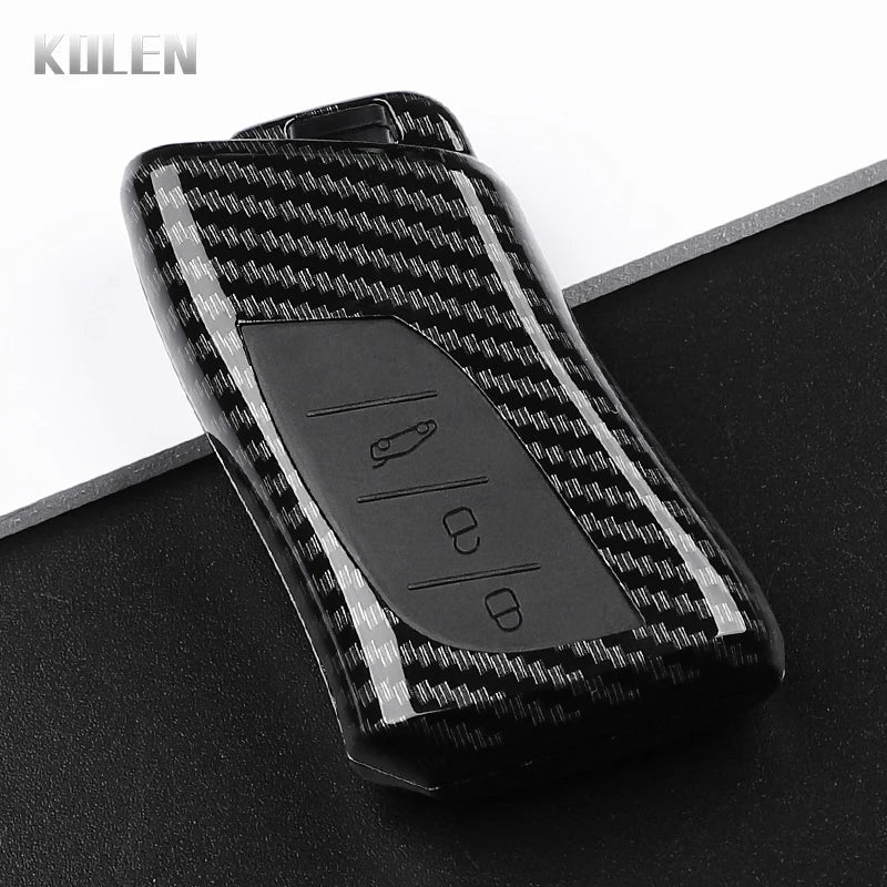 ABS Carbon Fiber Style Car Key Case Cover For Lexus NX ES UX US RC LX GX IS RX 200 250h 350h LS 450h 260h 300h UX200