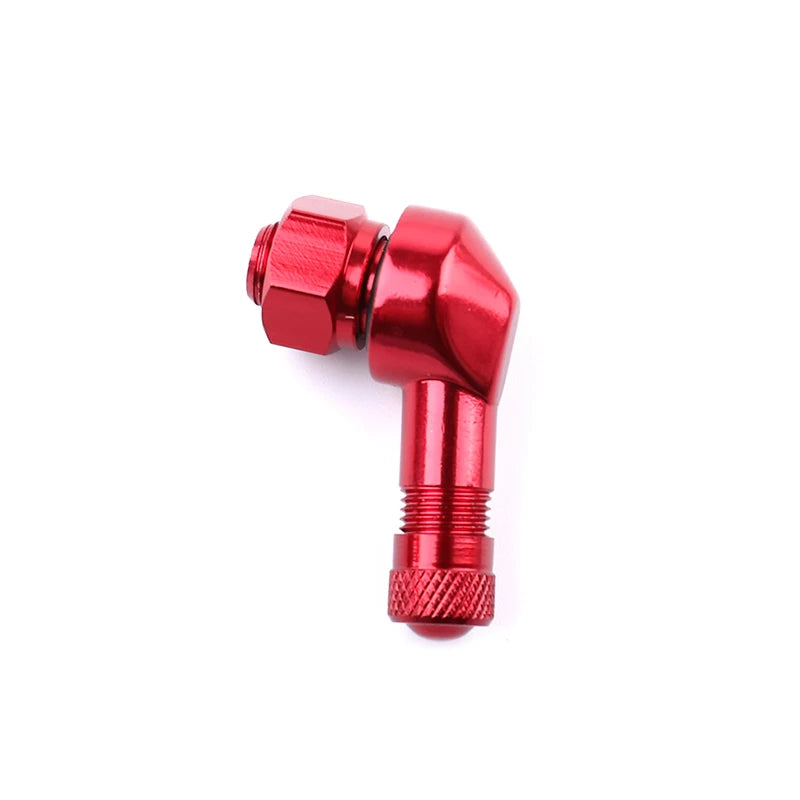 1Pc Metal Valve Elbow 90 Degree Angle Motorcycle Tire Valve Stem | Durable Aluminum additional angle