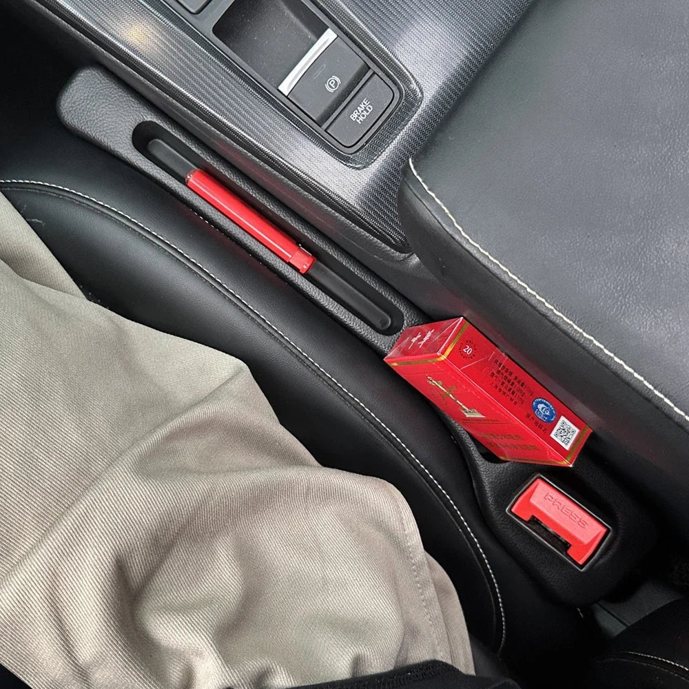 Car Seat Gap Filler Side Seam Plug Strip close-up view
