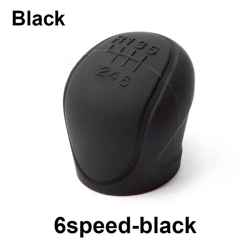 1PC Manual 5/6-speed Car Interior Accessories Car Silicone Gear Shift Knob Cover Shif alternate view