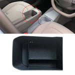 1 Pcs Car Central Console Armrest Front Storage Box Organizer Container Tray For Kia E close-up view