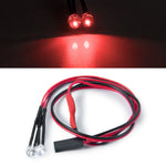 RC Car LED Lights 1/10 Crawler Headlight Axial SCX10II 90046 detail view