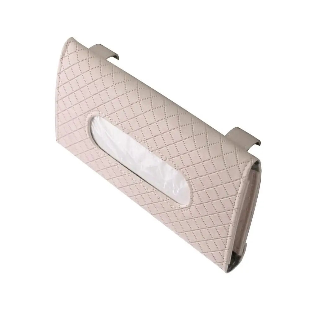 Car Visor Tissue Holder With Tissue Refill