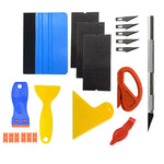Car Film Wrapping Tool Kit Window Tinting Tools Vinyl Wrap Felt Squeegee Wrap Stick Viny detail view