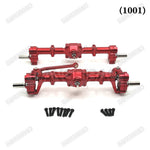 MN82 Remote Control Car Upgrade Metal Front and Rear Axle Drive Shaft Shock Absorber Tire for MN 1/12 MN82T LC79 MN82S MN82Pro