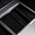 YZ For Tesla Highland Model 3 Y Juniper Hidden Storage Center Console Armrest Front a lifestyle view