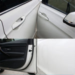 5M Car Door Edge Rubber Scratch Protector Strips Car Styling Mouldings Protection Side close-up view