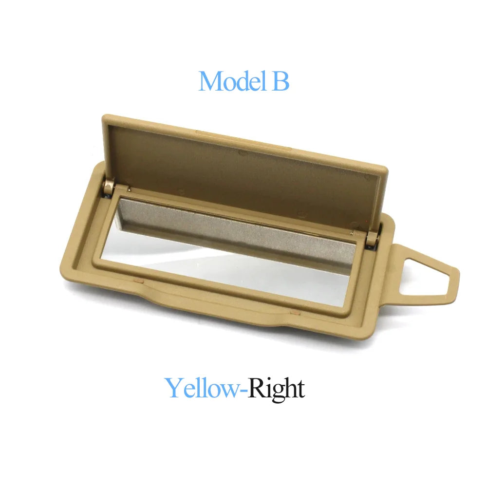 Car Sun Visor Glass Cover Makeup Mirror Holder Panel Cover For Mercedes Benz ML GL R Class W164 W251 2006-2017 1648101510