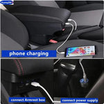 For Renault Duster Armrest For Nissan Terrano 3 Dacia Duster Oroc Car Armrest Box 201 lifestyle view
