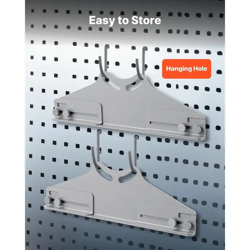 Wheel Alignment Tool Set | 2 PCS Carbon Steel Plates with Digital Angle Finder for Hom close-up view