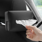Car Tissue Box, Sunshade Seat Backrest Suspension Tissue Box, Car Armrest Box, Tissue Storage Box, Car Storage and Organization