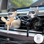 DIY Perfume Compatible Odorless Car Vent Clip | Air Freshener Fan Decor detail view