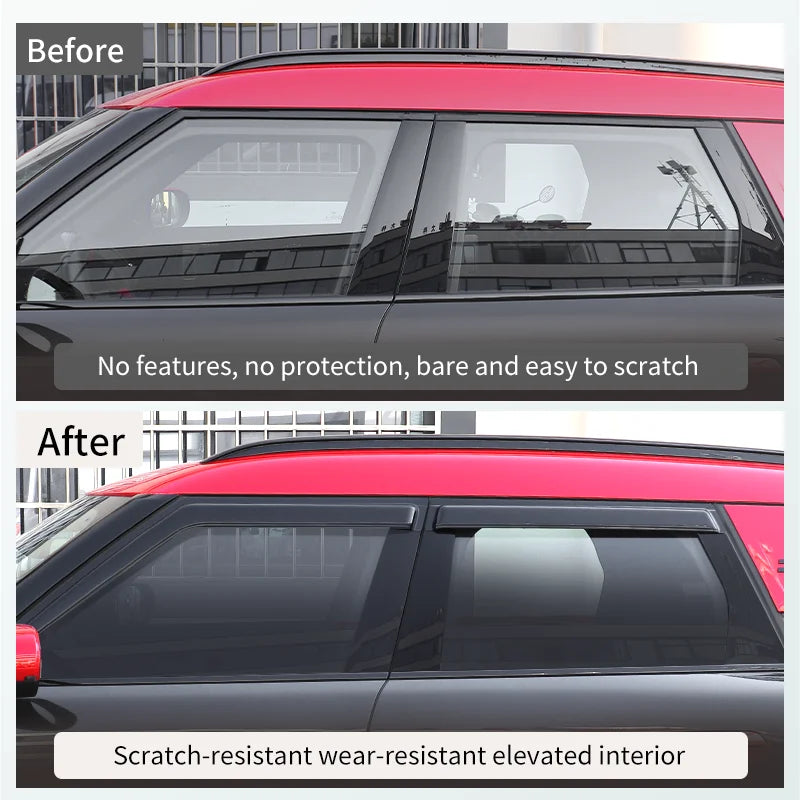 Car Window Visor for Mini Cooper F60 F54 F55 R60 U25 F65 J05 Countryman Clubman | Rai lifestyle view