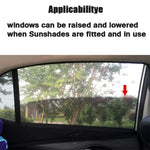 Car Rear Window Sun Shade | UV Protection Side Window Sunshade Visor for Cars and SUV alternate view
