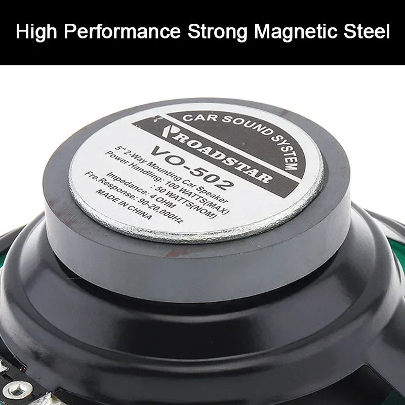 4/5/6.5 Inch Universal Car Coaxial Speakers HiFi Automotive Audio Full Range Freque additional angle