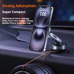 X53 Magnetic Phone Holder Rotating Folding Vacuum Suction Mag Stand For Car Navigatio alternate view