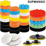 3 Inch Car Polishing Kit | Foam Sponge Buffing Pads for Drill