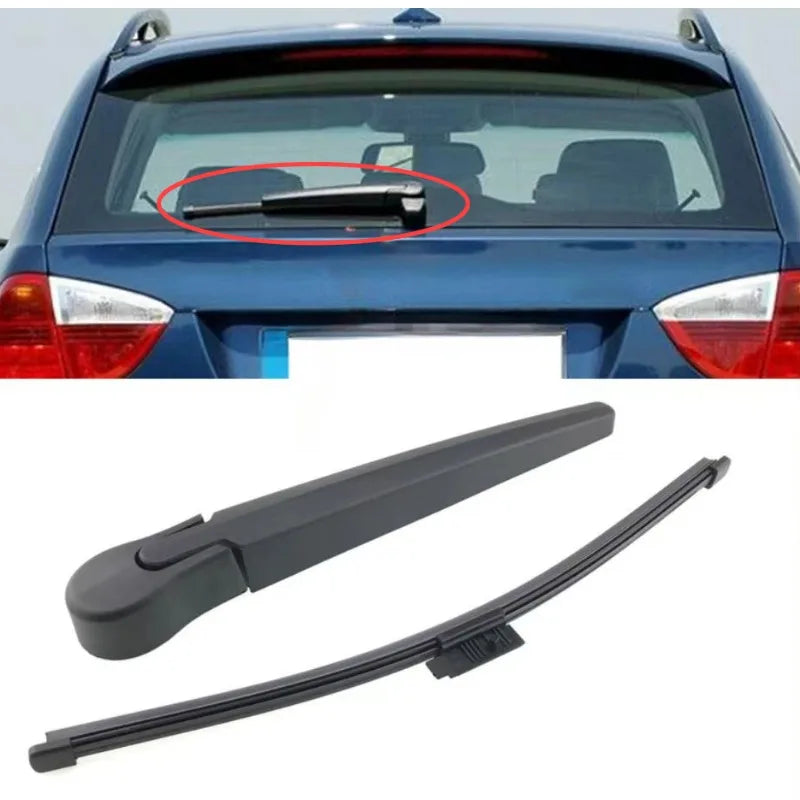 14"/350mm Car Rear Rocker Arm and Wiper Blade for BMW 3 Series E91 Rear Windscreen Rocker Window Brush Accessories 2005-2012